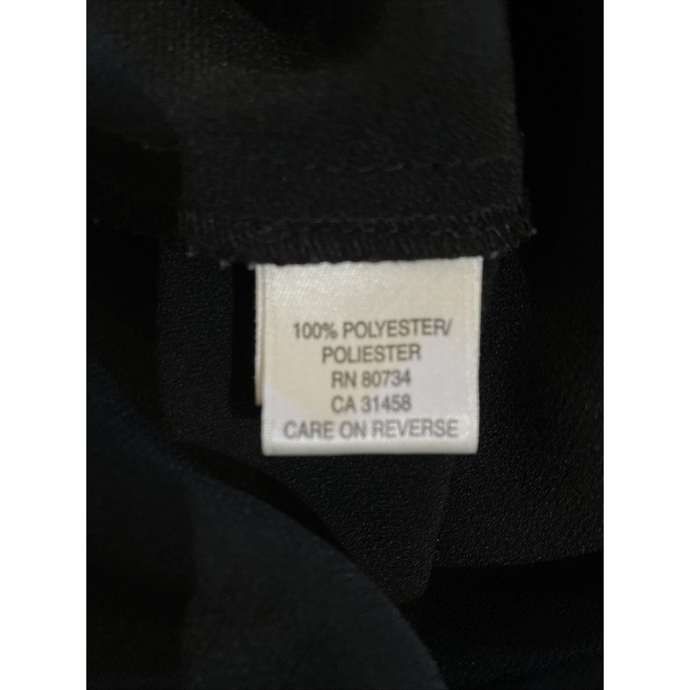 BCBG Maxazria Black Satin Halter Maxi Dress Formal Minimalist Slip Y2K Size 6 - Picture 13 of 13